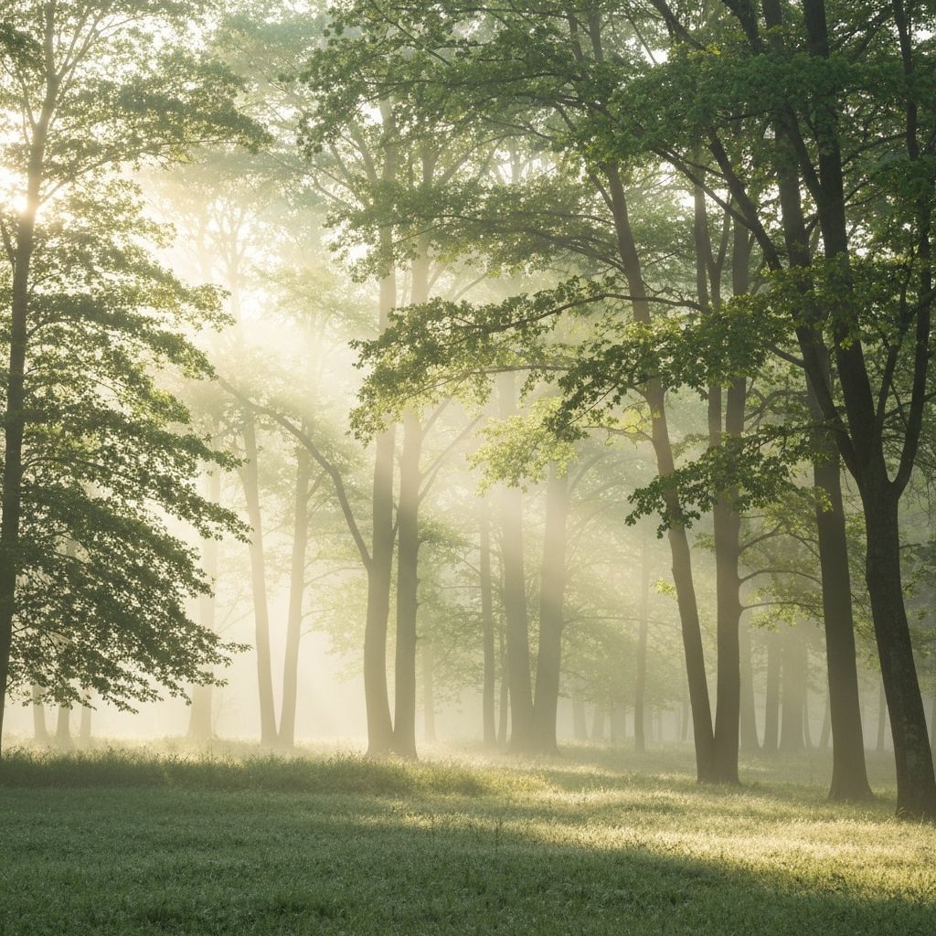 Calming forest
